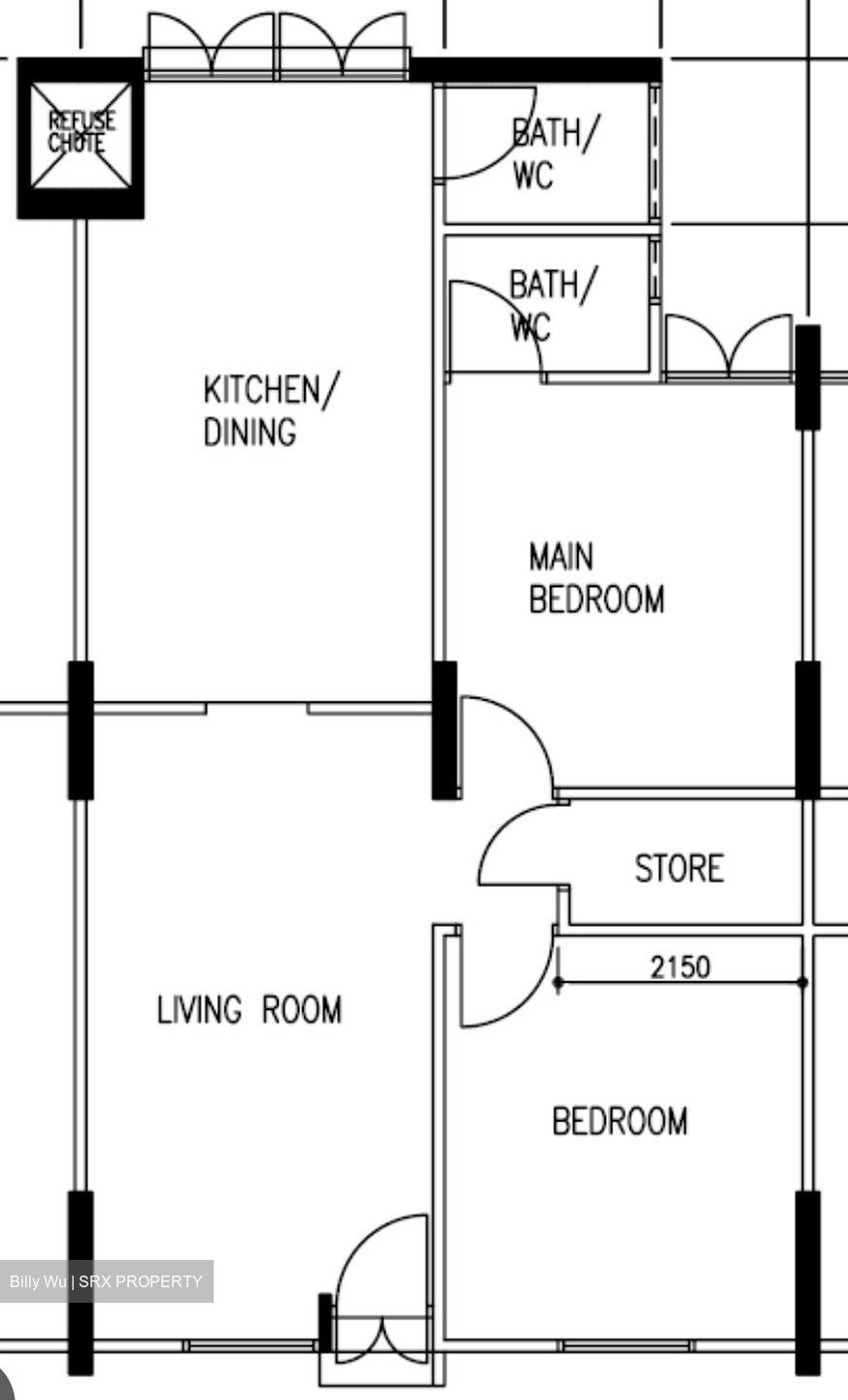 Blk 246 Tampines Street 21 (Tampines), HDB 3 Rooms #617757881